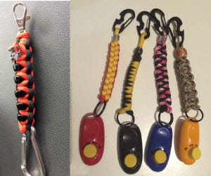 Clicker clips or Key clips